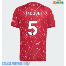 Camisa de time de futebol Liverpool Jeremy Jacquet #5 Replicas 1º Equipamento 2026-27 Manga Curta